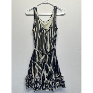 Papillon Blanc Black and Cream Dress